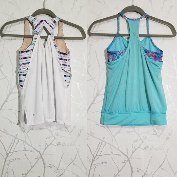 Ivivva LOT OF 2 Lined Mesh Tanks - Picture 2 of 5